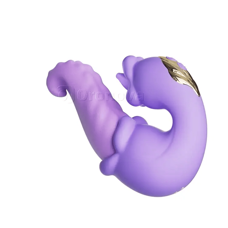Rotating Tongue G-spot Vibrator with Dual Vibration