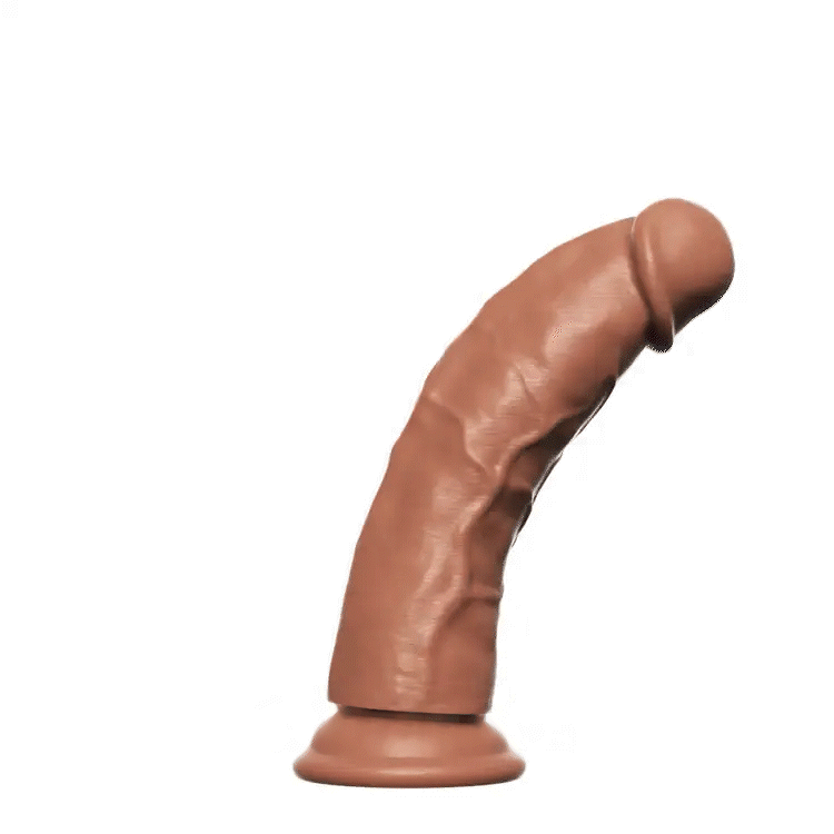 7 inch  Silicone Dildo-Flex and Bend Freely