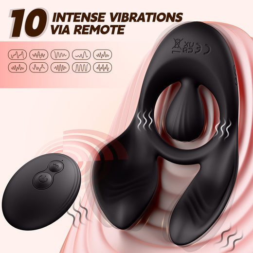 3 Motors Penis Ring-Vibraing
