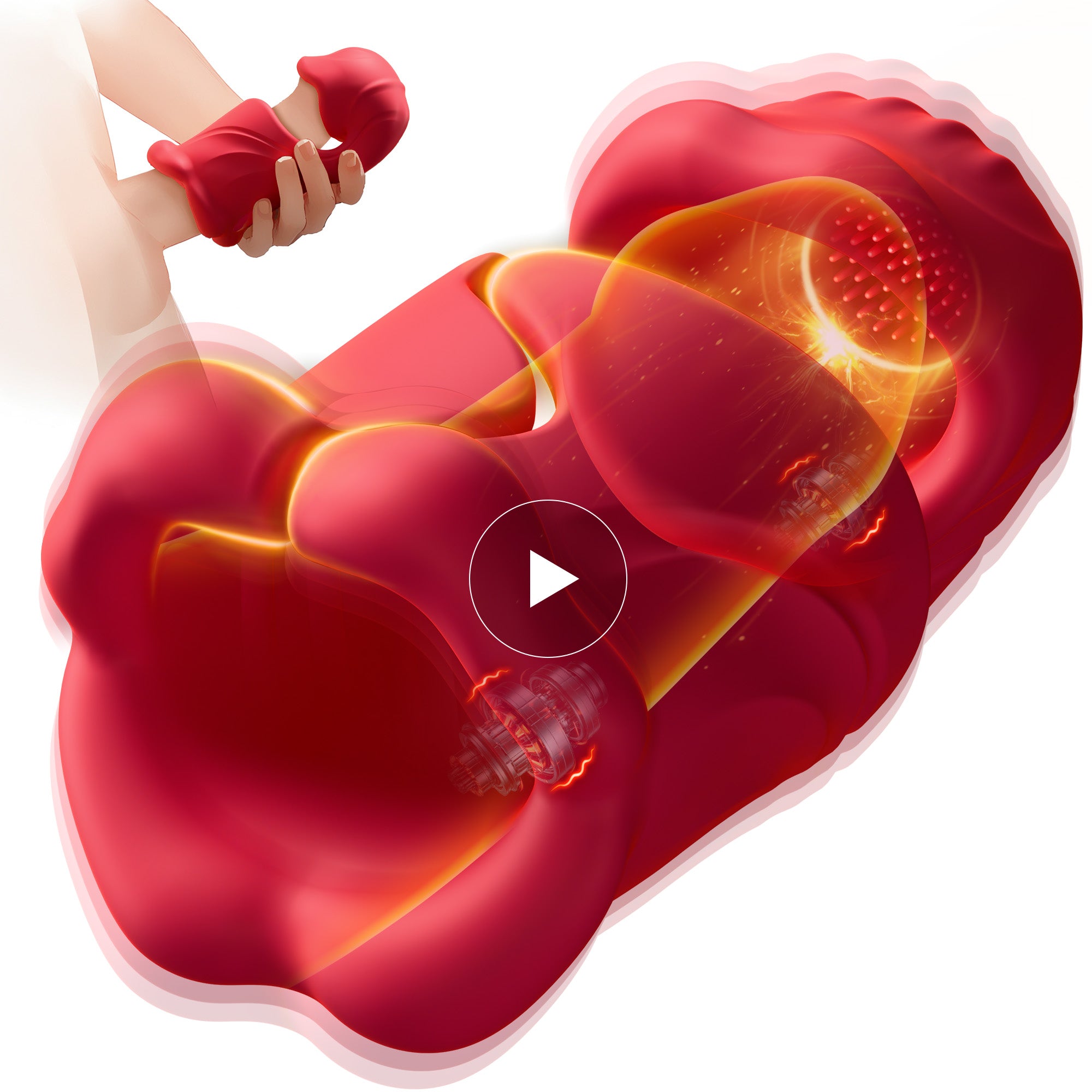 Penis Tapping Vibrator - Vibrating & Portable