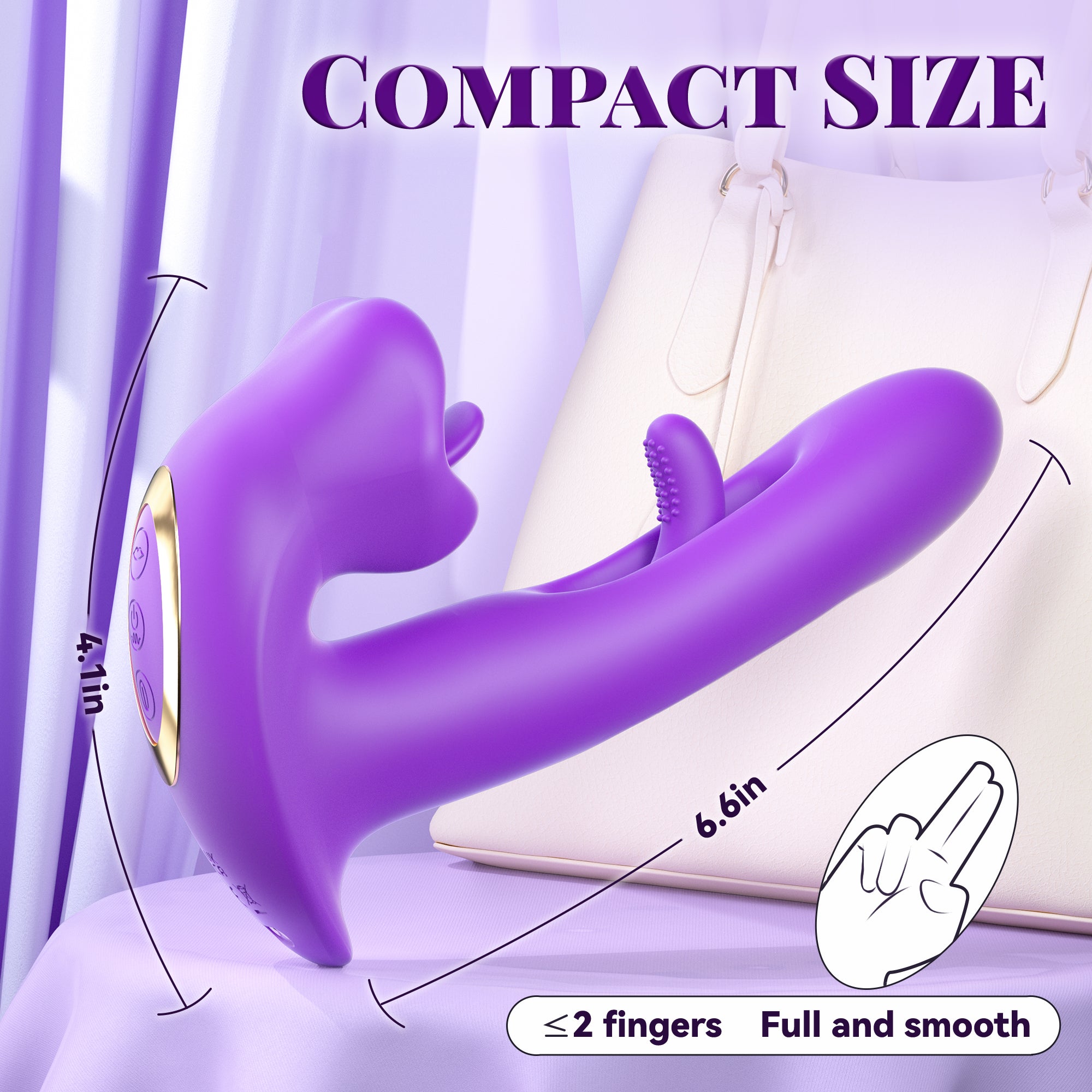 Flapping G spot Vibrator - Clitoral & Waterprooof