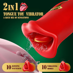 Cupid Kissing Rose Toy