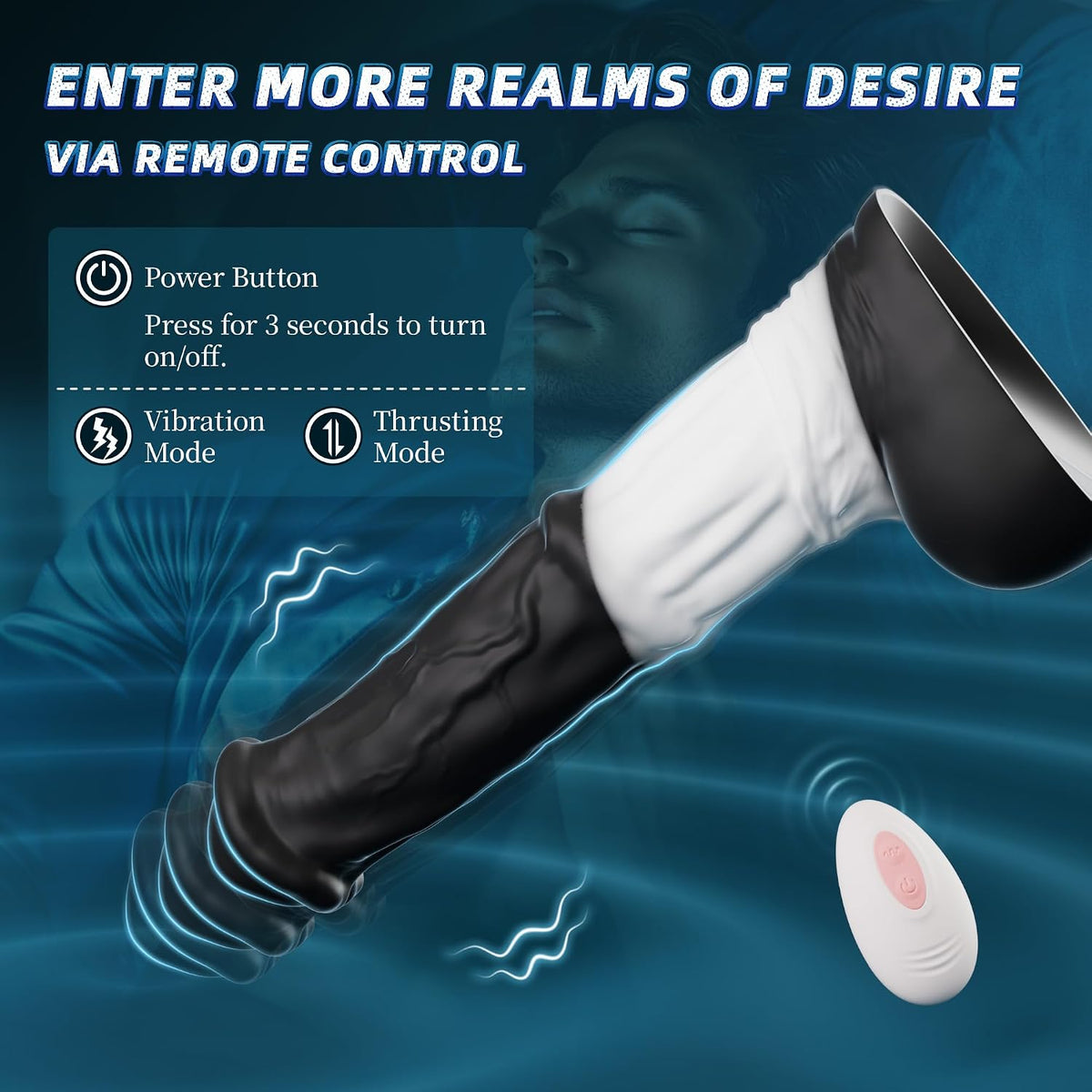 Bronco 12-inch thrusting horse dildo 5