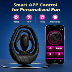 Nico App Dual Cock Ring