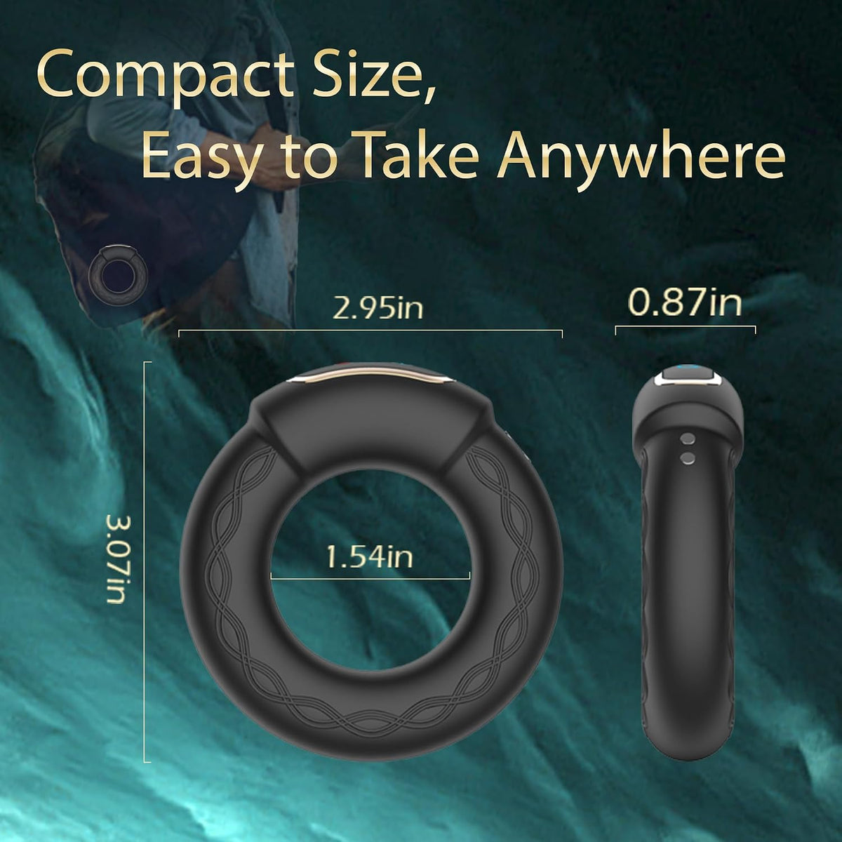 Cinder Heated App Ring