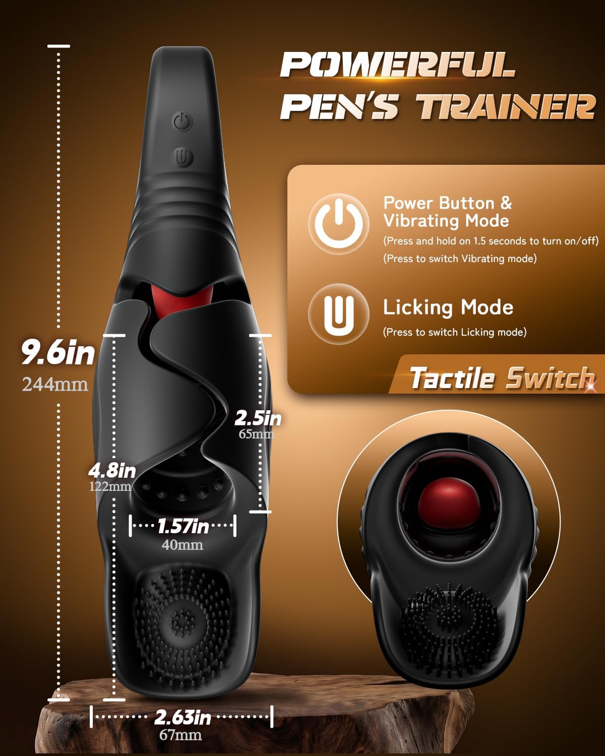 Titan Wing-Open Stroker