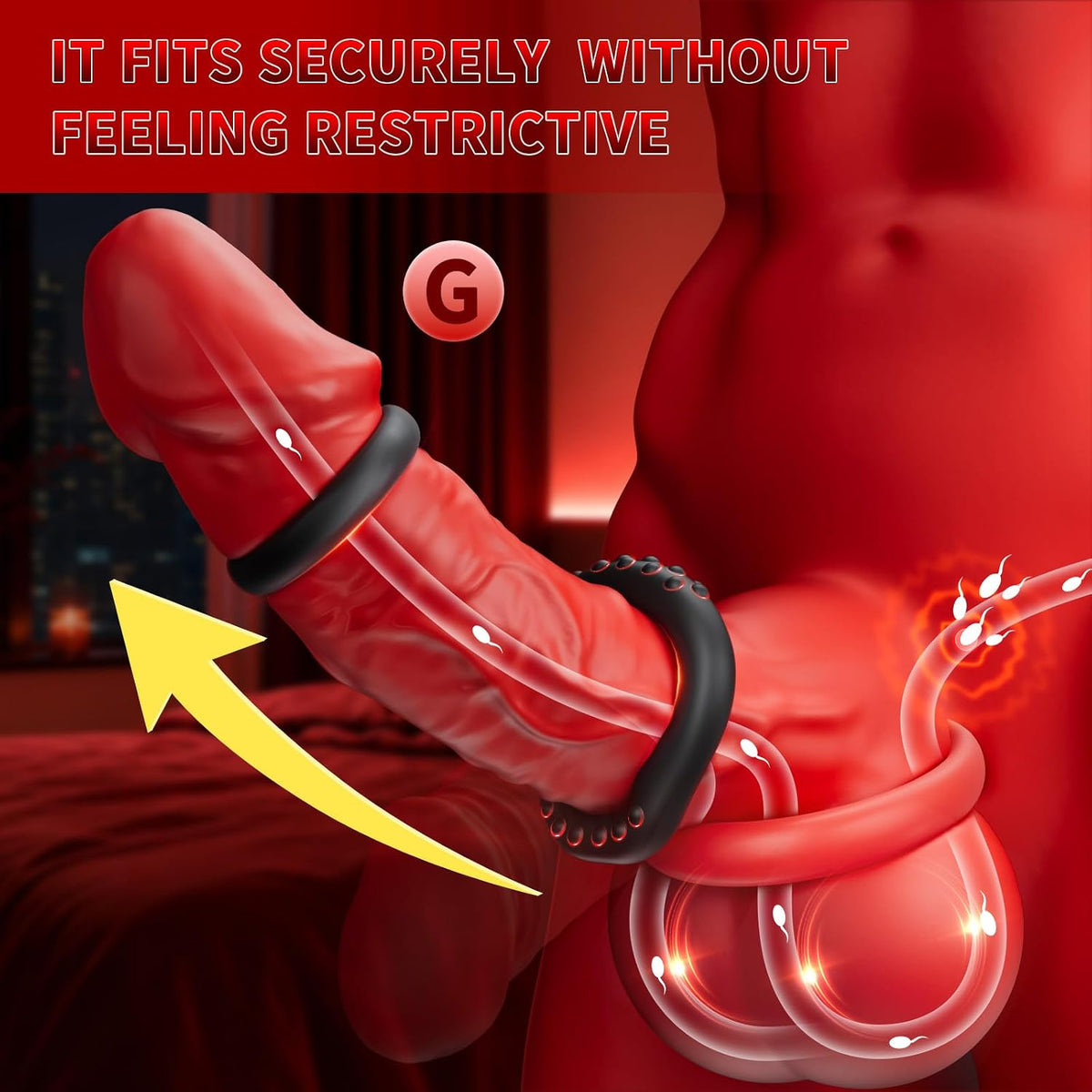 Octo 8-Piece Cock Ring Set