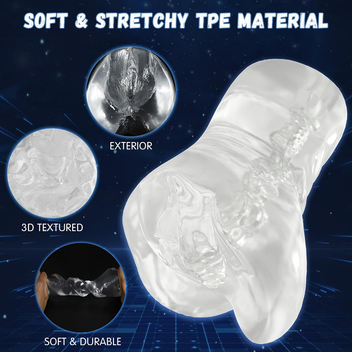 Glass Clear Stroker