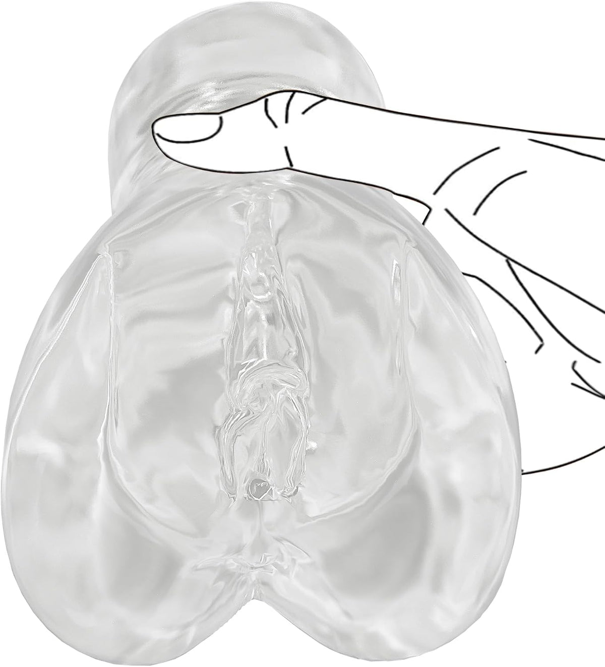 Glass Clear Stroker