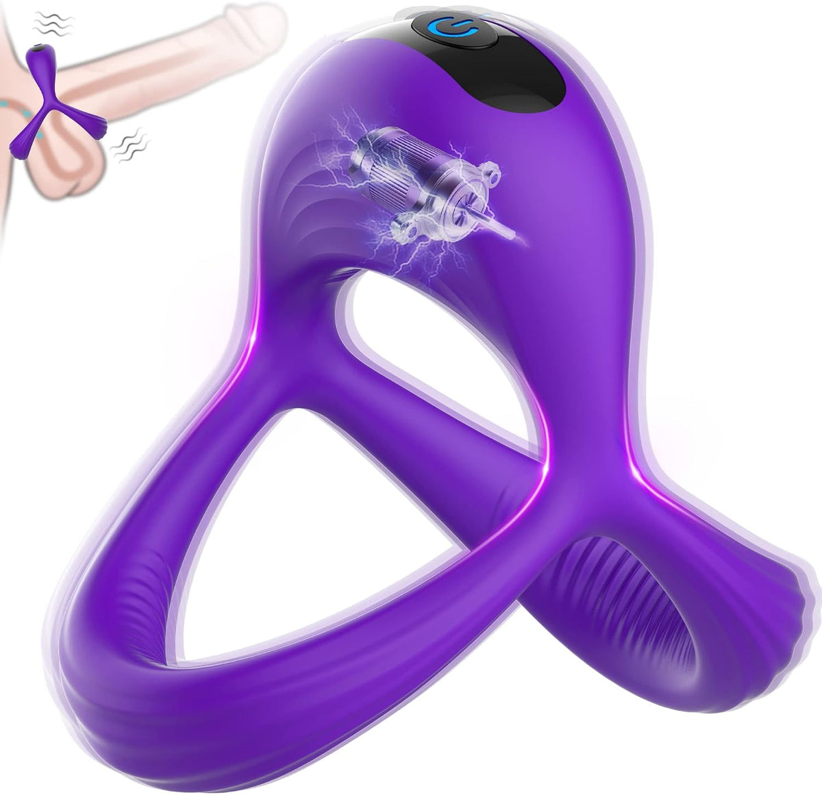 Delta Vibrating Cock Ring