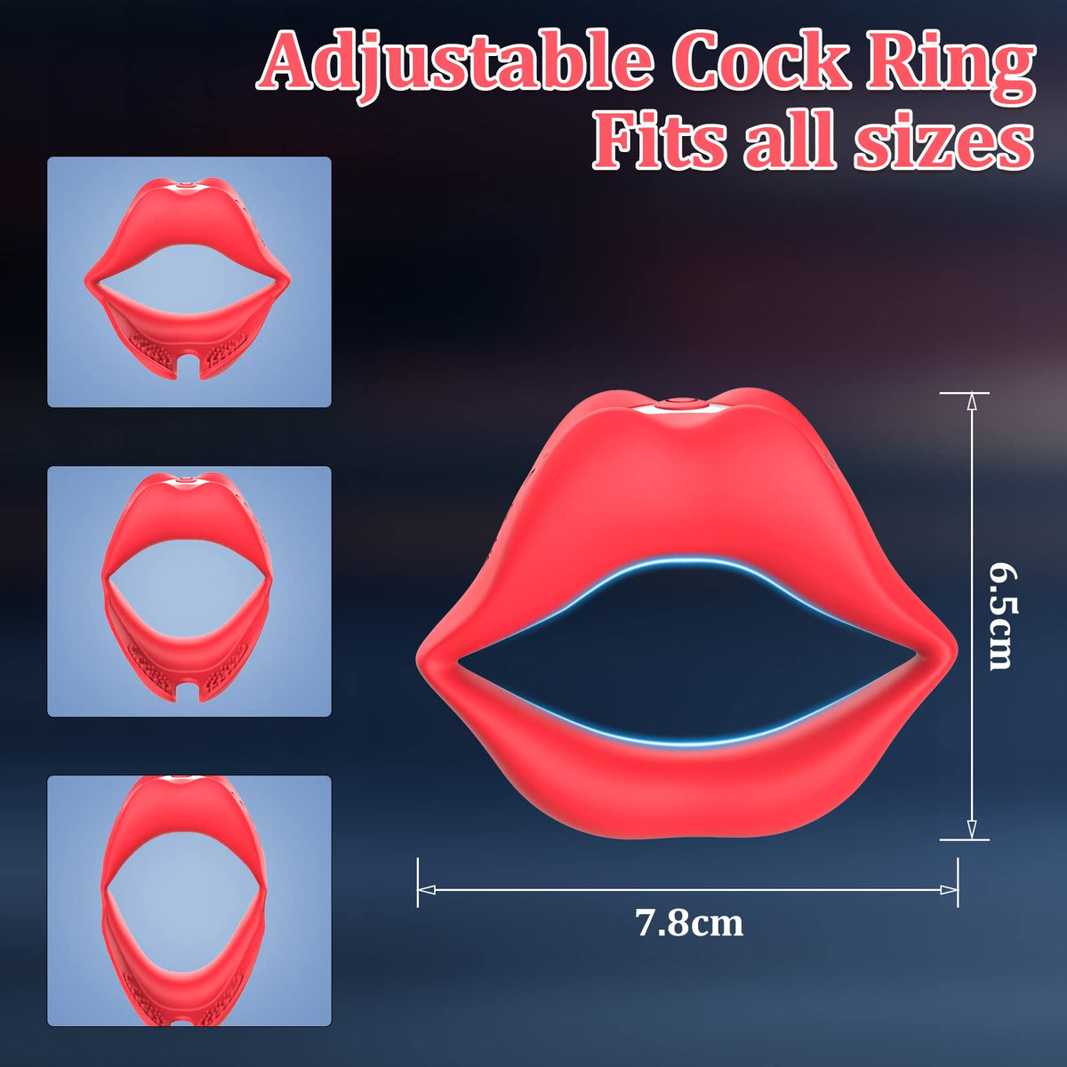 Asahi Adjustable Cock Ring