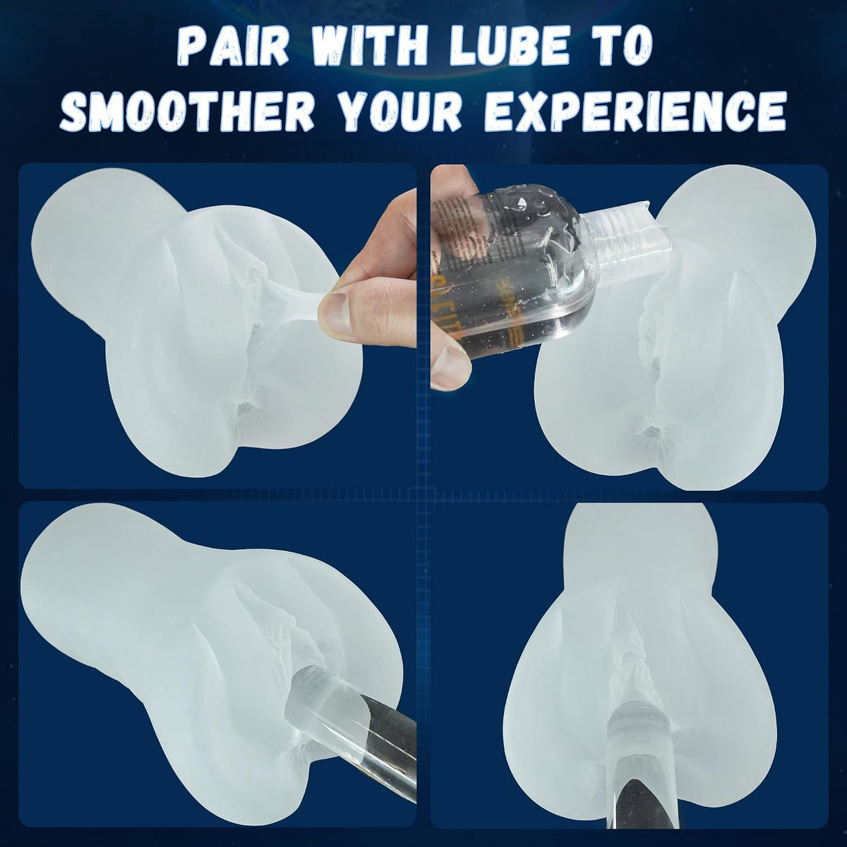 Glass Clear Stroker