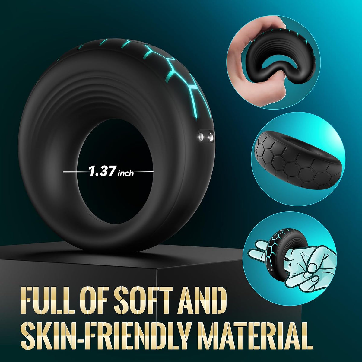 Onyx Vibrating Cock Ring