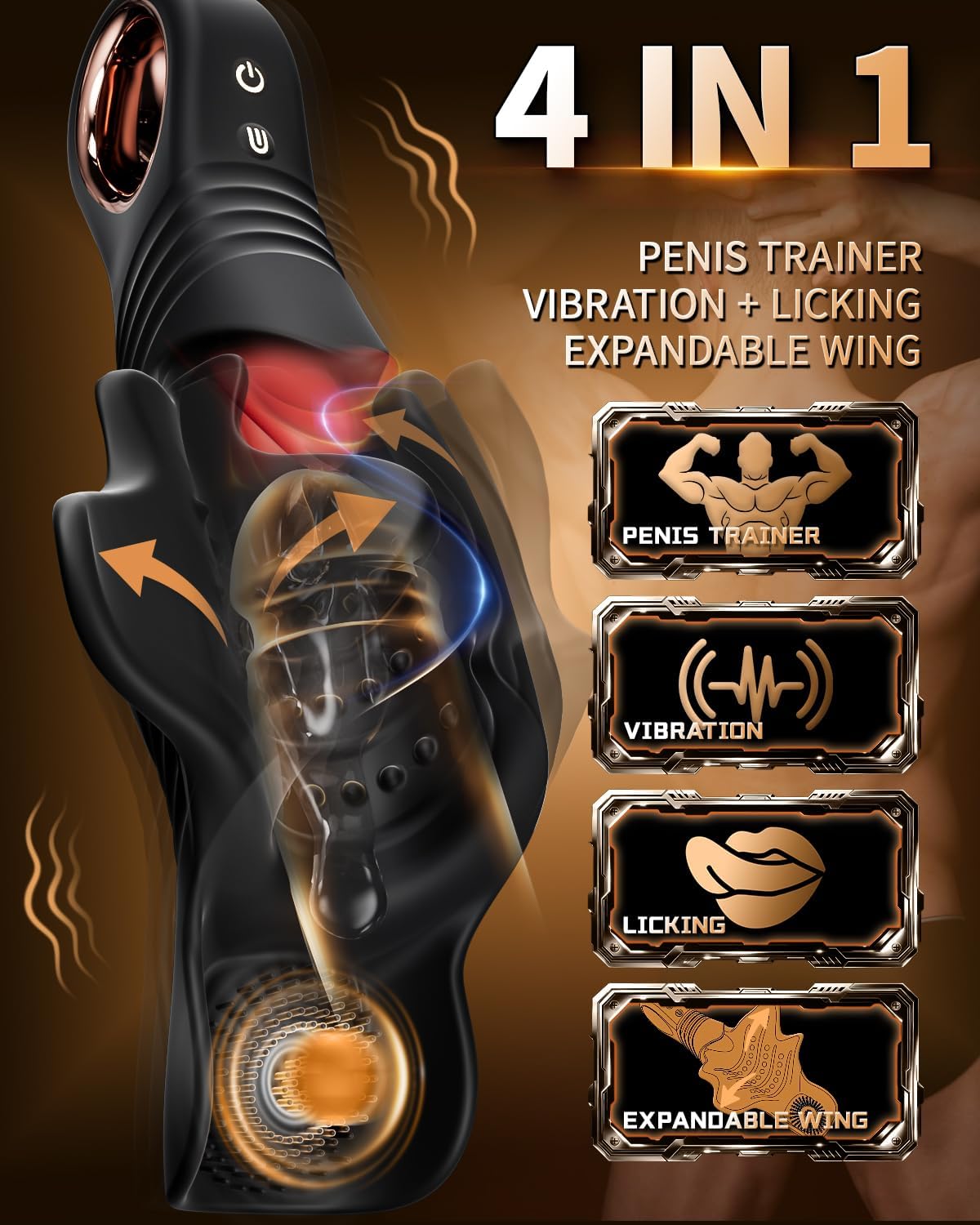 Titan Wing-Open Stroker