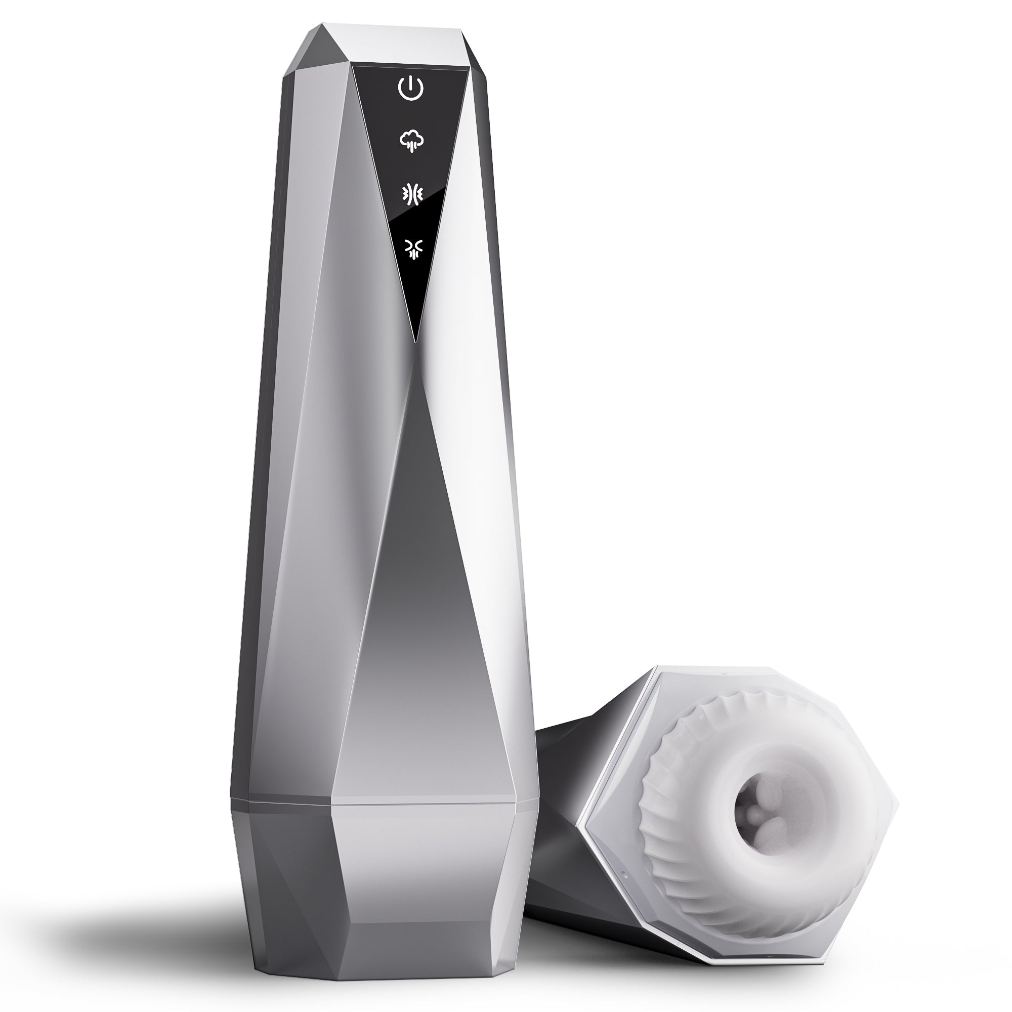 Penis Pump Male Stroker with 10 Vibration, 3 Suction & Squeezing Modes