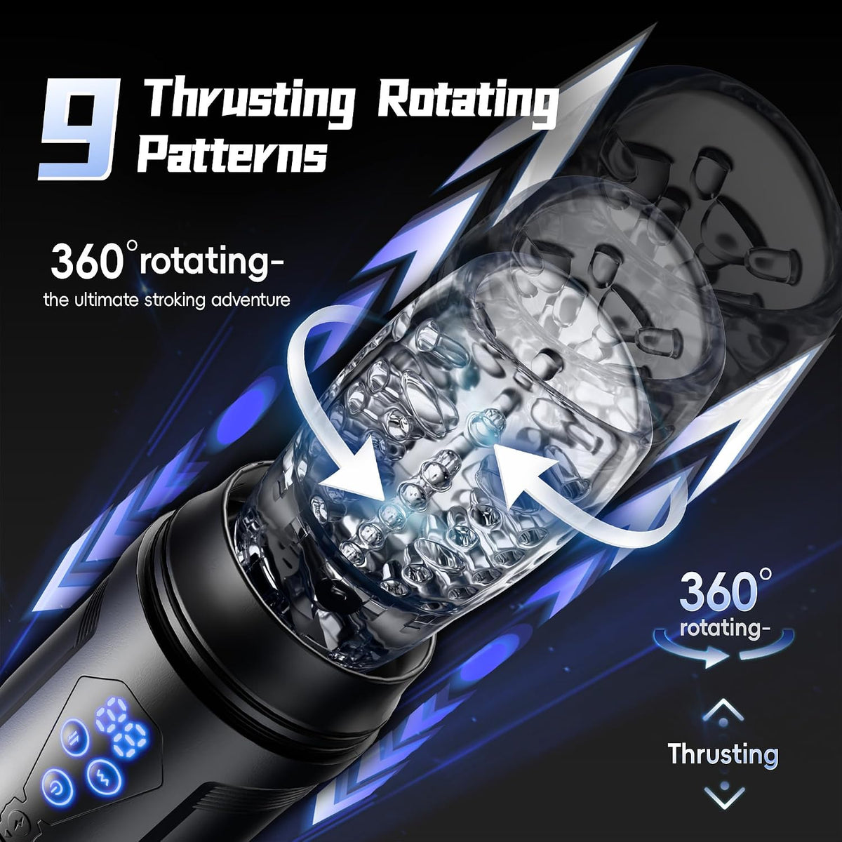 Mako App Thrusting Stroker
