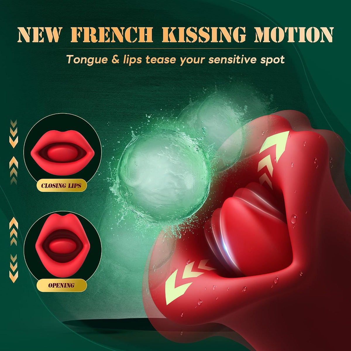 Cupid Kissing Rose Toy