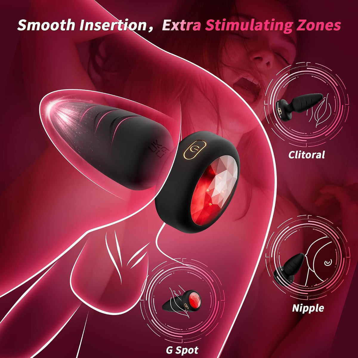 Glow Light-Up Butt Plug