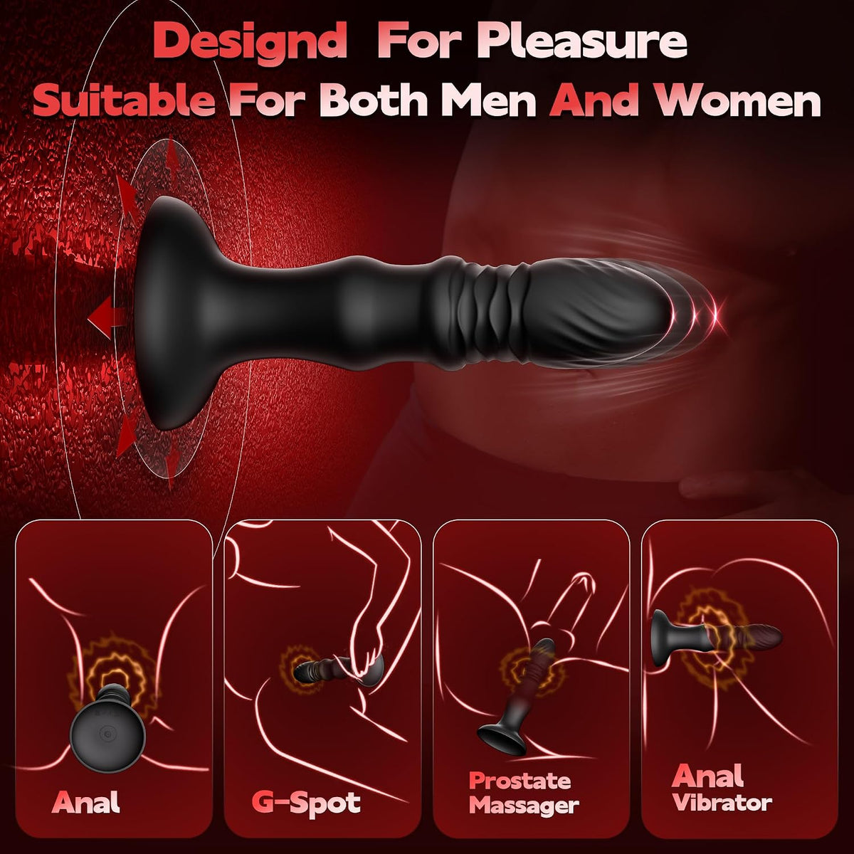 Kai Thrusting Butt Plug