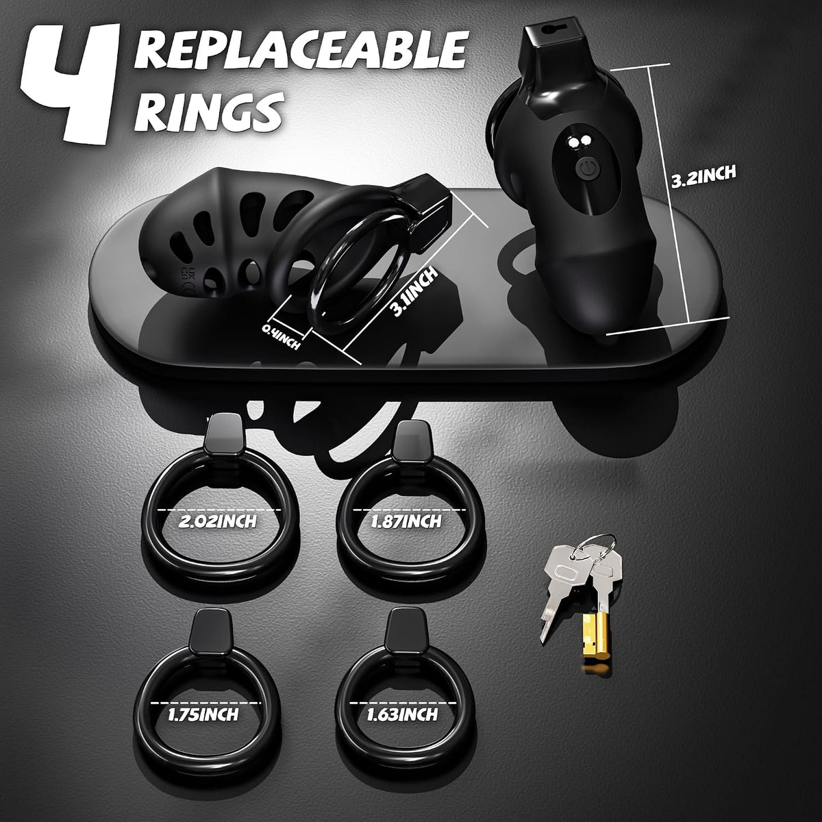 Vault App Chastity Cage