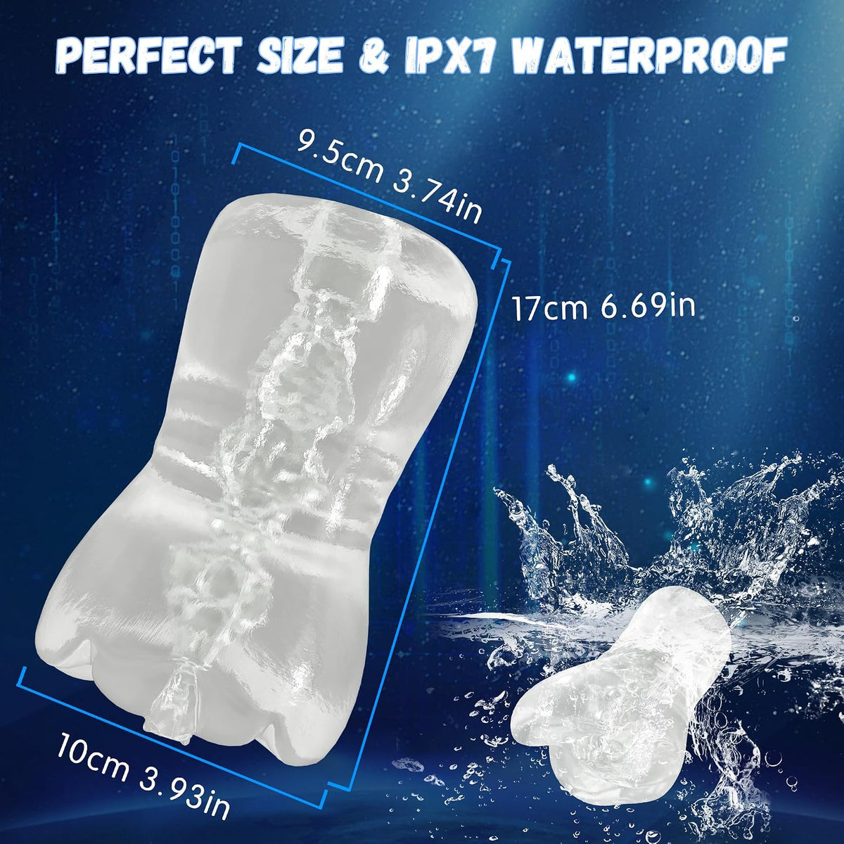 Glass Clear Stroker