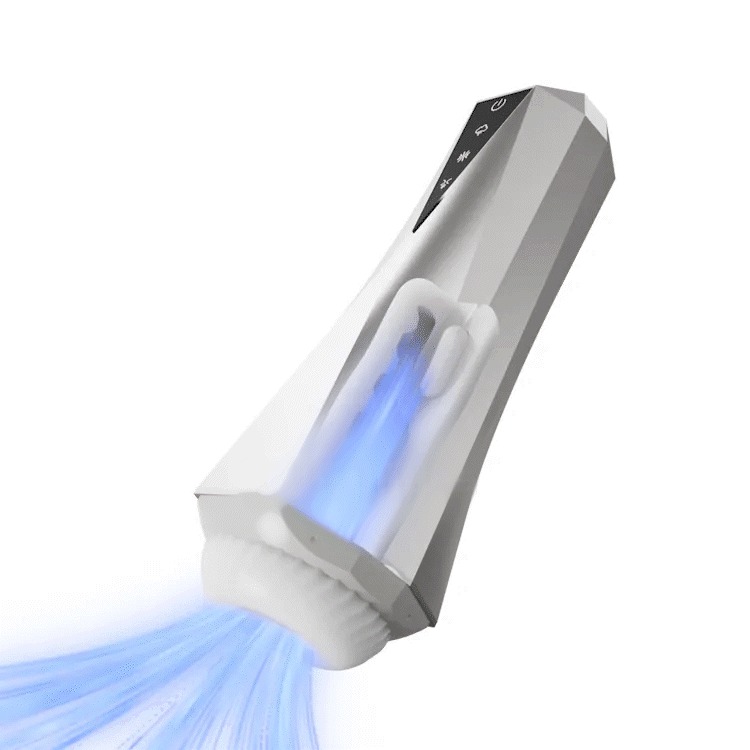 Penis Pump Male Stroker with 10 Vibration, 3 Suction & Squeezing Modes
