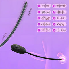 Narrow Vibrating Urethral Toy