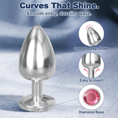Crystal Metal Plug Trio