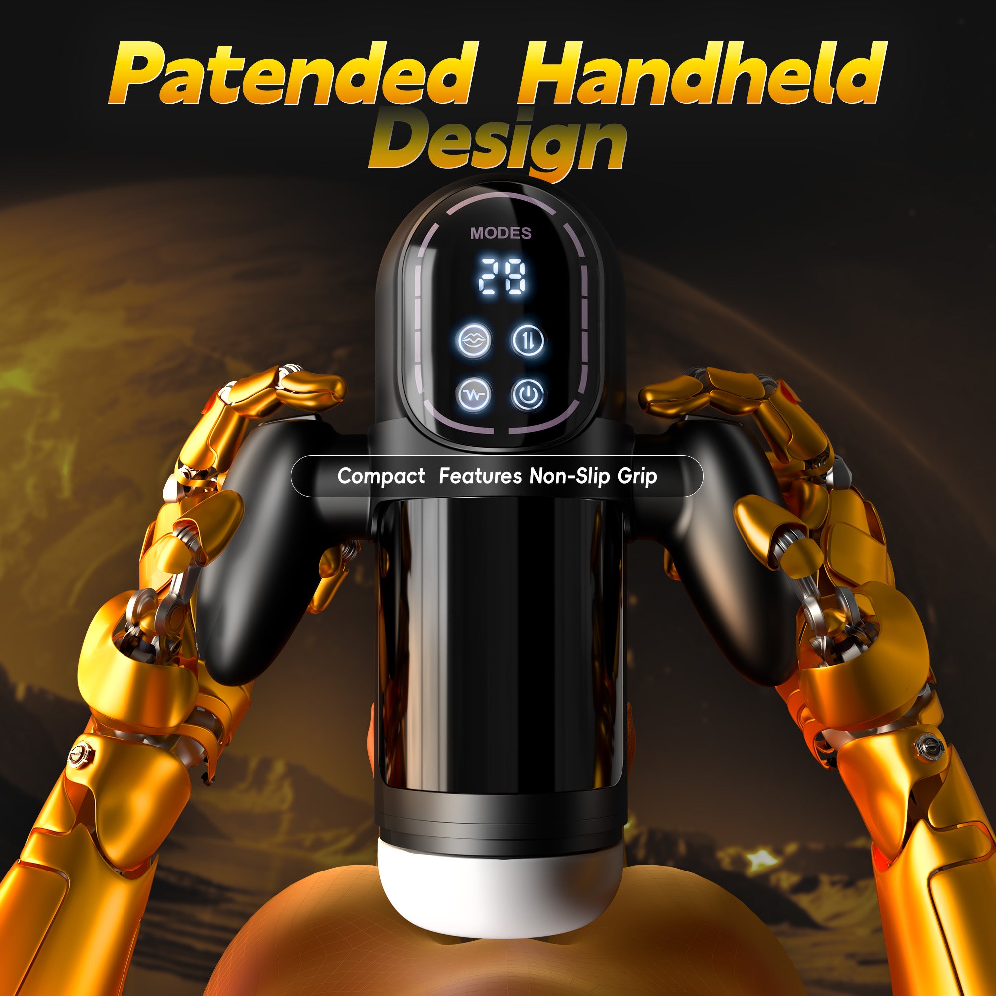 Automatic Male Masturbator- LCD Display Stroker for Men