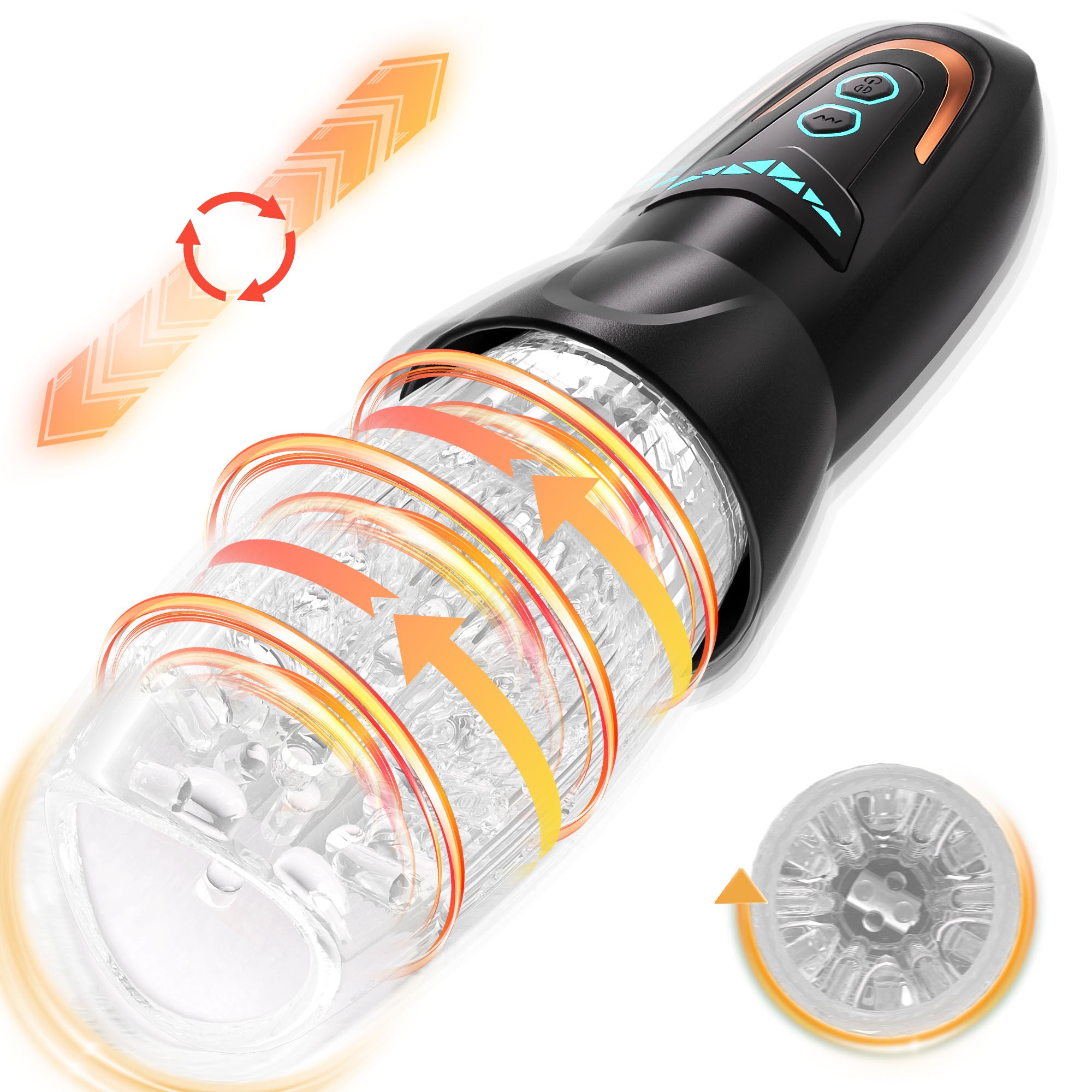 Automatic Masturbator with Vibration & Rotation