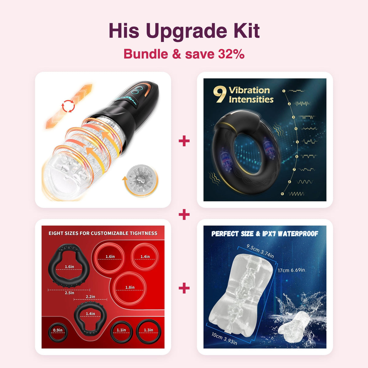 His Upgrade Kit bundle