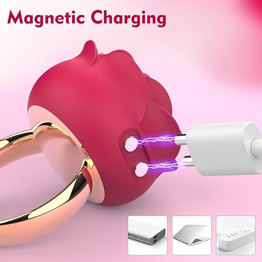 Rosette Vibrating Ring